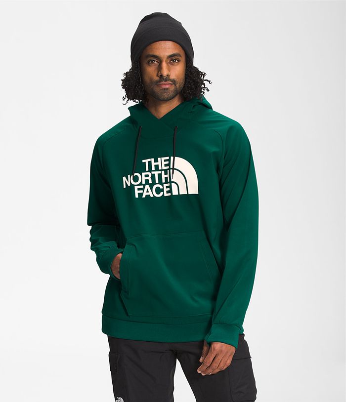 The North Face Mens Hoodie Tekno Logo 217FAJHOR - Green